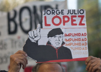 A 18 de la segunda desaparición de Julio López